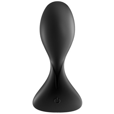 SATISFYER TRENDSETTER VIBRATING PLUG APP - BLACK - D-231267 - Dona Pimenta