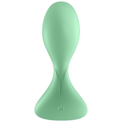 SATISFYER TRENDSETTER VIBRATING PLUG APP - BLACK - D-231267 - Dona Pimenta