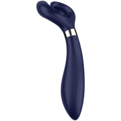 SATISFYER ENDLESS FUN MULTI VIBRATOR 3 BLUE - D-223873 - Dona Pimenta