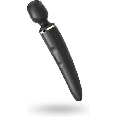 SATISFYER WAND-ER MULHER PRETA - D-223876 - Dona Pimenta