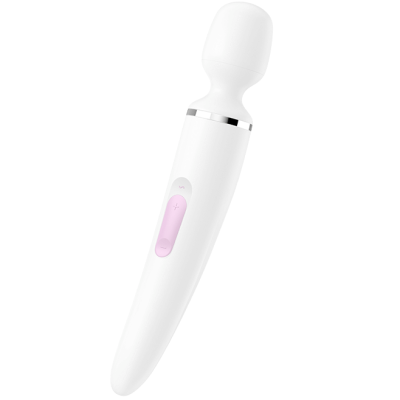 MULHER SATISFYER WAND-ER WHITE - D-223877 - Dona Pimenta