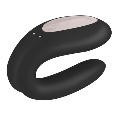 SATISFYER DOUBLE JOY CON APP PRETO - D-224081 - Dona Pimenta