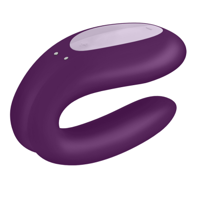 SATISFYER DOUBLE JOY CON APP PRETO - D-224081 - Dona Pimenta