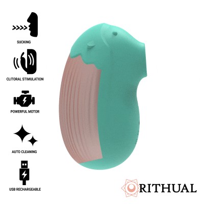 RITHUAL- SHUSHU 2.O NOVA GERAÇÃO CLITORAL AQUA - D-225030 - Dona Pimenta