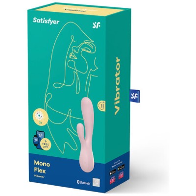 SATISFYER MONO FLEX RED COM APP - D-225307 - Dona Pimenta