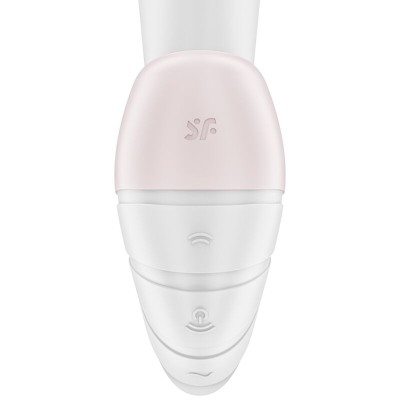 ESTIMULADOR E VIBRAÇÃO SUNRAY SATISFYER - BRANCO - D-231191 - Dona Pimenta