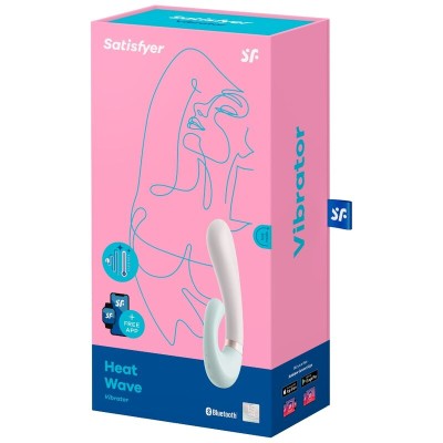 SATISFYER HEAT WAVE VIBRATOR APP - PINK - D-231270 - Dona Pimenta