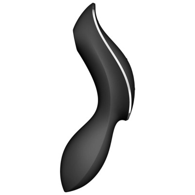 ESTIMULADOR E VIBRADOR SATISFYER CURVY TRINITY 2 - PRETO - D-231384