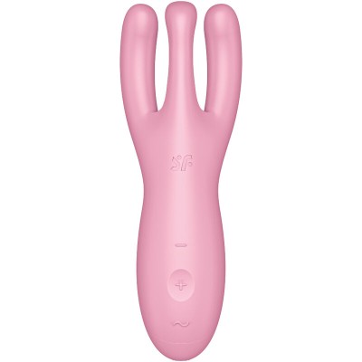 SATISFYER THREESOME 4 VIBRATOR APP - PINK - D-231425 - Dona Pimenta