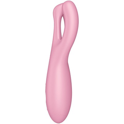 SATISFYER THREESOME 4 VIBRATOR APP - PINK - D-231425 - Dona Pimenta