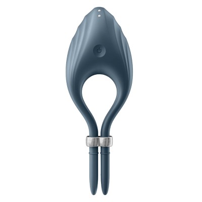 VIBRADOR DE ANEL DUELISTA SATISFYER - AZUL - D-231897 - Dona Pimenta