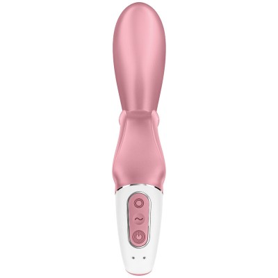 SATISFYER HUG ME RABBIT VIBRATOR APP - PINK - D-232043 - Dona Pimenta