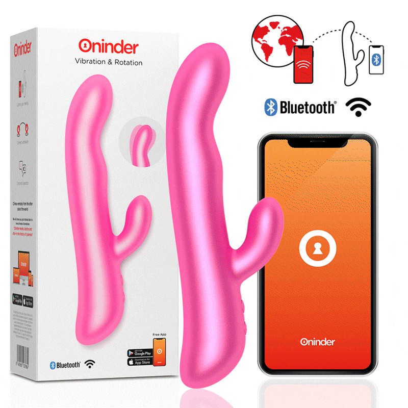 ONINDER - OSLO VIBRATION & ROTATION PINK - AP GRATUITO - D-232586