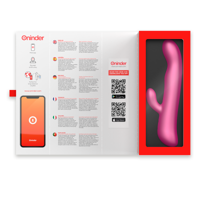 ONINDER - OSLO VIBRATION & ROTATION PINK - AP GRATUITO - D-232586