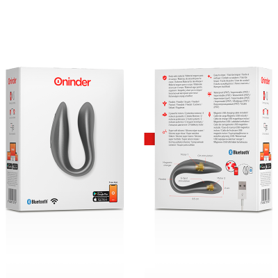 ONINDER LISBOA G-SPOT & CLITORAL STIMULATOR BLACK AP GRATUITA D-232589