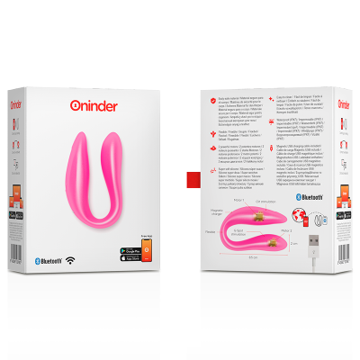 ONINDER LISBOA G-SPOT & CLITORAL STIMULATOR BLACK AP GRATUITA D-232589