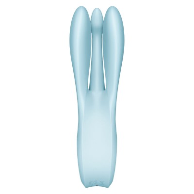 SATISFYER THREESOME 1 VIBRADOR - AZUL - D-232593 - Dona Pimenta