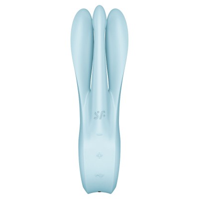 SATISFYER THREESOME 1 VIBRADOR - AZUL - D-232593 - Dona Pimenta