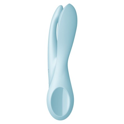 SATISFYER THREESOME 1 VIBRADOR - AZUL - D-232593 - Dona Pimenta