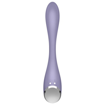 SATISFYER G-SPOT FLEX 5 MULTI VIBRADOR - AZUL - D-232743 - Dona Pimenta