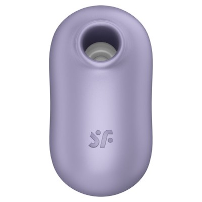 VIBRADOR E ESTIMULADOR DE PULSO DE AR DUPLO SATISFYER PRO TO GO 2 - VIOLETA - D-232790 - Dona Pimenta