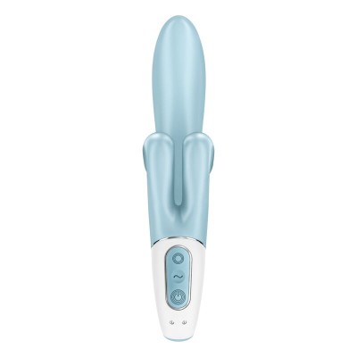 VIBRAÇÃO SATISFYER TOUCH ME COELHO - VERMELHO - D-232926 - Dona Pimenta