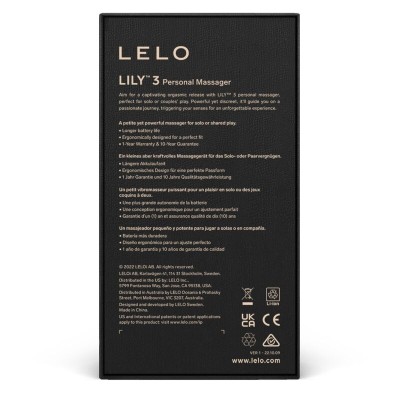 LELO LILY 3 MASSAGER PESSOAL - POLAR GREEN - D-233262 - Dona Pimenta