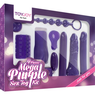 SÓ PARA VOCÊ MEGA KIT DE BRINQUEDOS PURPLE SEX - D-222123 - Dona Pimenta