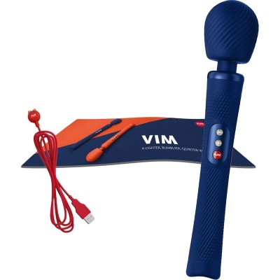 FUN FACTORY - VIM SILICONE RECARREGÁVEL VIBRATÓRIA PESADA RUMBLE WAND