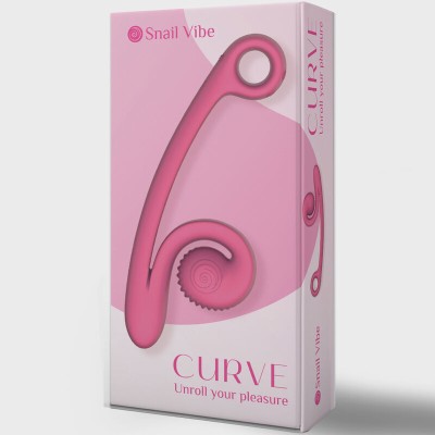 VIBRADOR CURVA CARACOL VIBE - D-235768 - Dona Pimenta