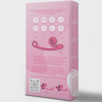 VIBRADOR CURVA CARACOL VIBE - D-235768 - Dona Pimenta