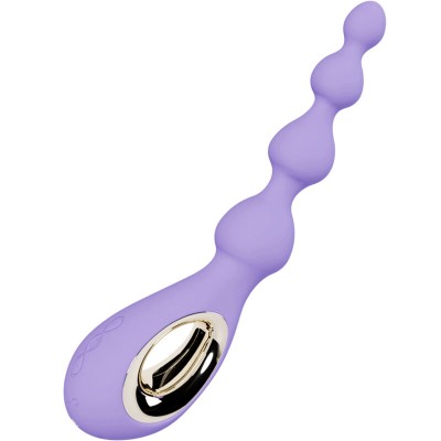 LELO - MASSAGEM ANAL VIOLETA SORAYA BEADS - D-236431 - Dona Pimenta