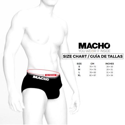 MACHO MX24NB SLIP PRETO S - D-232892 - Dona Pimenta