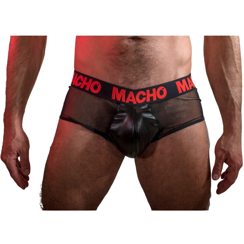 MACHO MX24RN SLIP VERMELHO S - D-232900 - Dona Pimenta