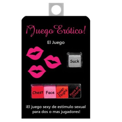 JUEGO EROTICO! 5 DADOS ES - D-194913 - Dona Pimenta