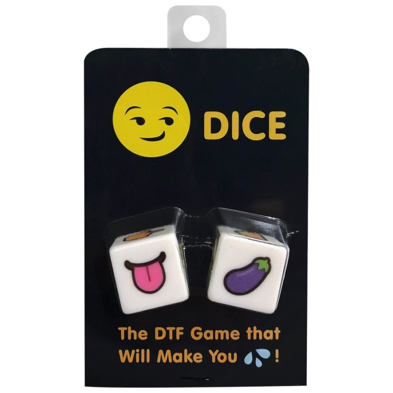 KHEPER GAMES DTF SEX EMOJIS DICE EN / ES / DE / FR - D-223101 - Dona Pimenta