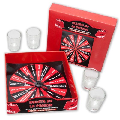 DIABLO PICANTE - JOGO PASSION ROULETTE SHOTS - D-230223 - Dona Pimenta