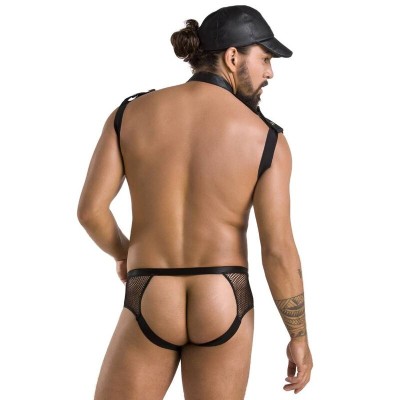 PASSION 038 CONJUNTO JOHN BLACK S/M - D-233290 - Dona Pimenta