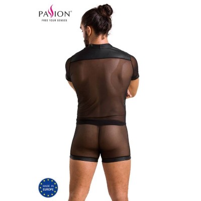 PASSION 052 CONJUNTO MICHAEL PRETO S/M - D-233318 - Dona Pimenta