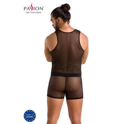 PASSION 054 CONJUNTO OSCAR PRETO S/M - D-233322 - Dona Pimenta