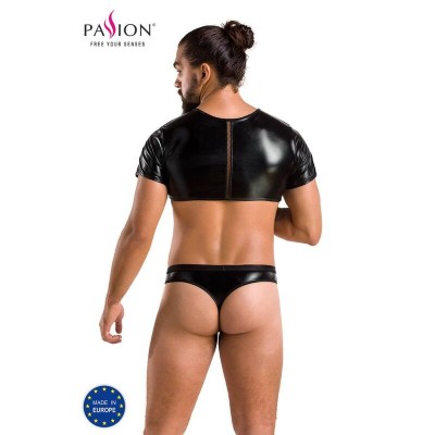 PASSION 057 CONJUNTO PETER BLACK S/M - D-233328 - Dona Pimenta