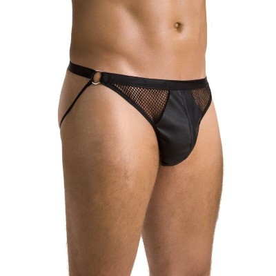 PASSION 034 SLIP OPEN LUKE BLACK S/M - D-233282 - Dona Pimenta