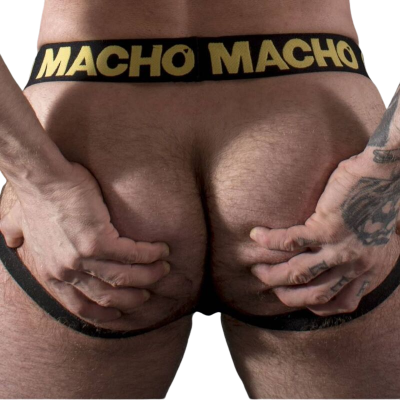 MACHO - MX25AC JOCK YELLOW COURO S - D-233418 - Dona Pimenta