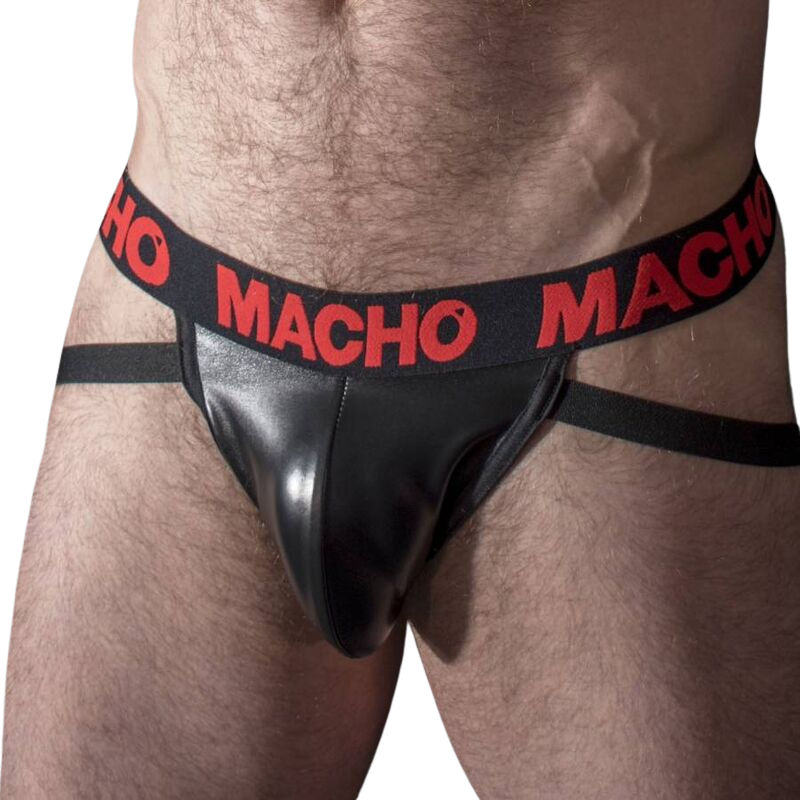 MACHO - MX25RC JOCK RED COURO S - D-233422 - Dona Pimenta