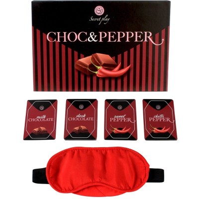 JOGO SECRETPLAY "CHOC & PEPPER" (ES/EN) - D-222226 - Dona Pimenta