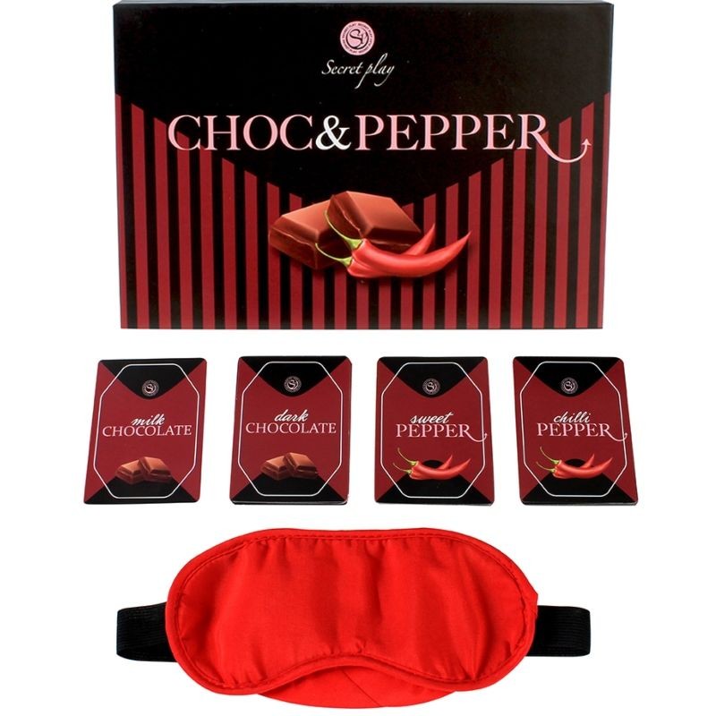 JOGO SECRETPLAY "CHOC & PEPPER" (ES/EN) - D-222226 - Dona Pimenta