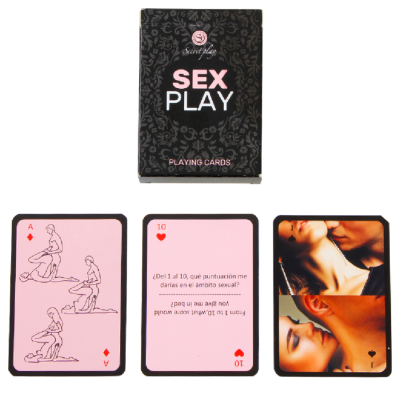 SECRETPLAY JUEGO DE CARTAS SEX PLAY ES/EN - D-222243 - Dona Pimenta