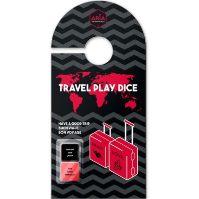 ARIA - TRAVEL PLAY DICE JOGO DE DADOS - D-220062 - Dona Pimenta