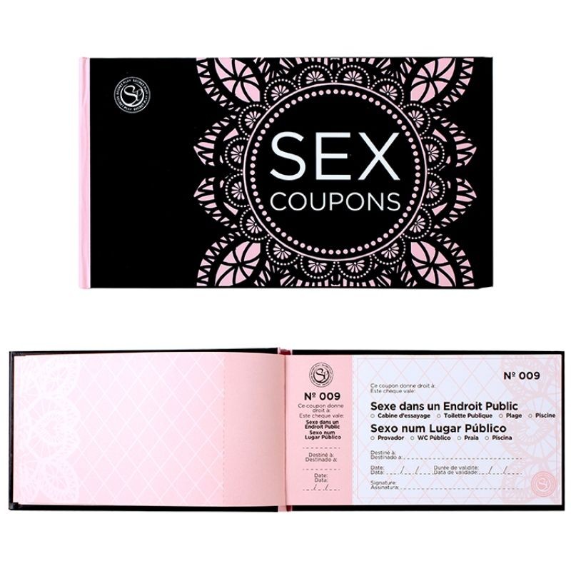 SECRETPLAY SEX COUPONS VALES DE CANJE SENSUALES (FR/PT) - D-222215