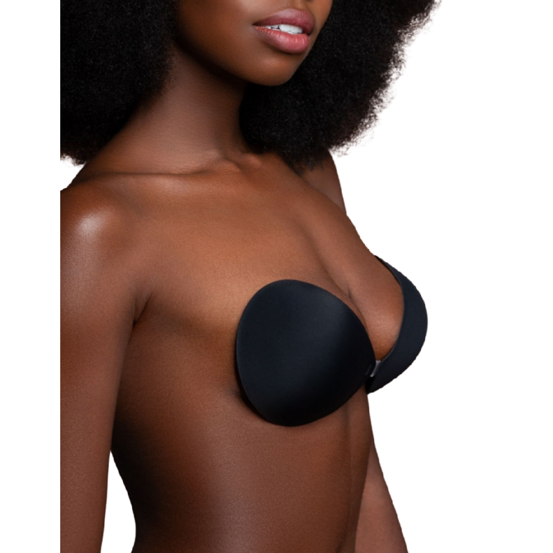 BYE BRA INVISIBLE BRA - PRETO TAMANHO A - D-227819 - Dona Pimenta